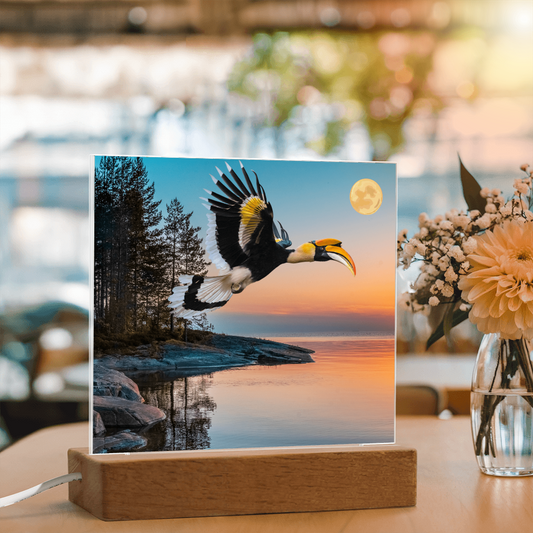 "Beautiful Acrylic Plaque – Stylish Room Decoration"