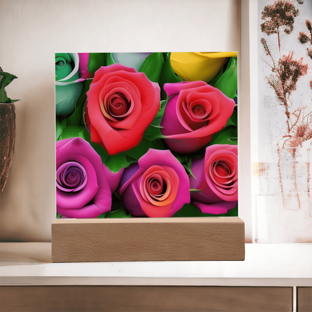 “beautiful vibrantly printed Flower design for special occasion"