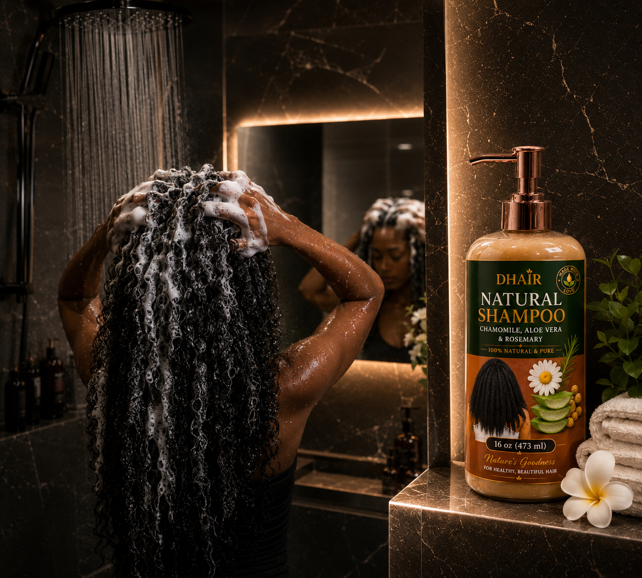 Chamomile, Aloe Vera & Rosemary Shampoo