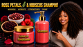 Rose Petals, Rosemary & Hibiscus Moinsturizing Shampoo