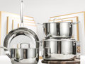 7-Piece Tri -Ply Stainless Steel Cookware Set