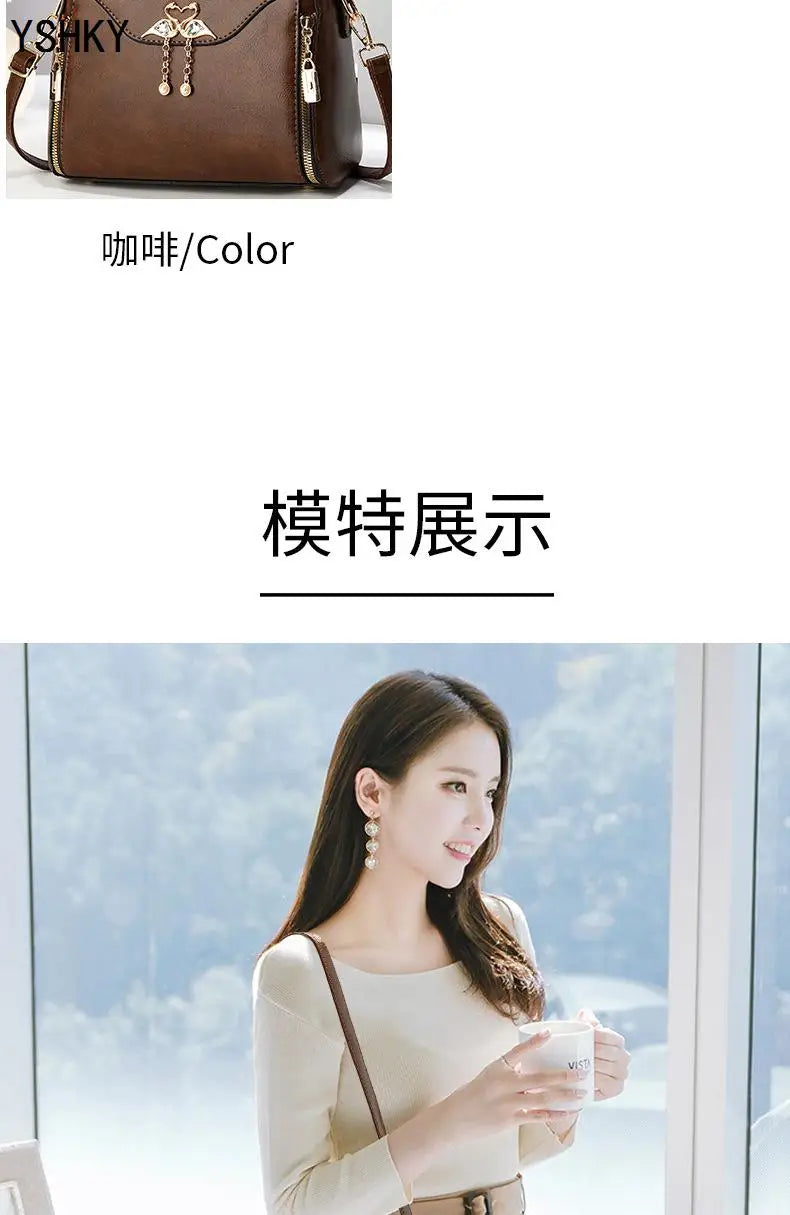 Women bag Shoulder bag Handbag sac a main Casual foreign style crossbody bag Women's Pillow Bag Underarm bag