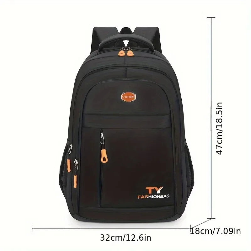1 Pc Men's Waterproof  Computer Backpack