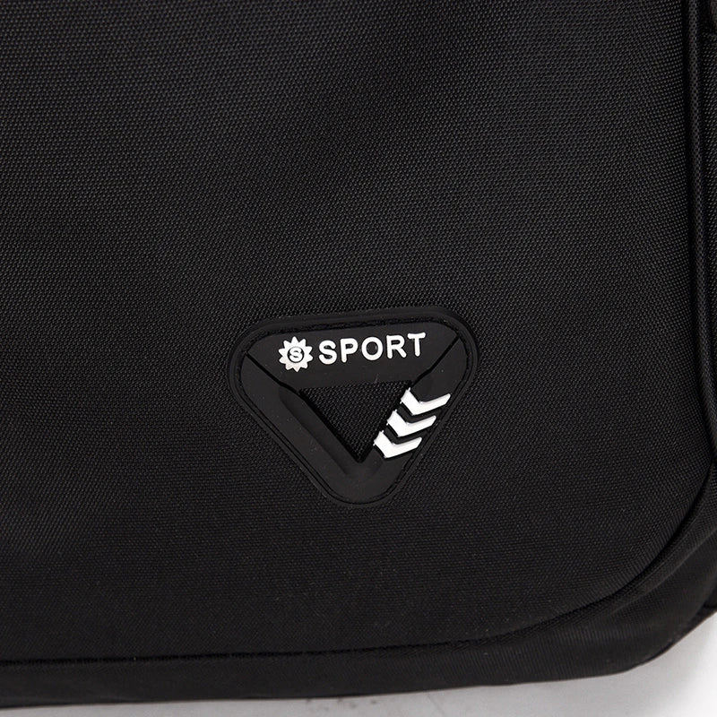 Minimalist Large Capacity Backpacks Men's Waterproof Oxford Commute School Backpack Business Casual Multiple Pockets Travel Bag