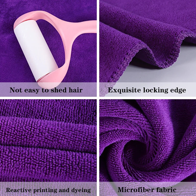 100% Cotton Bath Towel Solid Color Soft Friendly Face Hand Shower Towel For Bathroom Washcloth Set Absorbent Adult Bath Towels