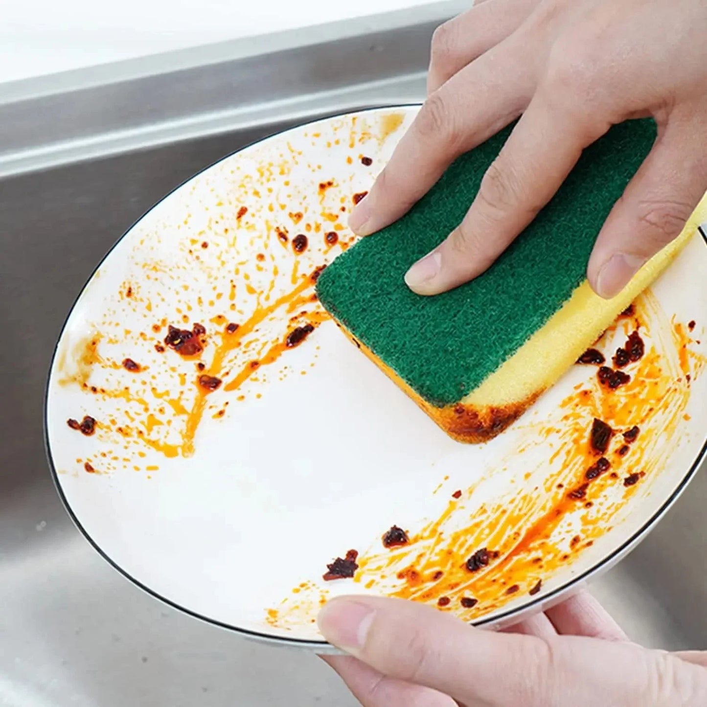 Magic Cleaning Double Sided Sponge #1