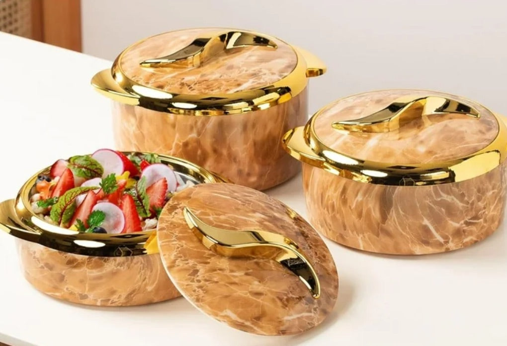 Insulated Thermal Bowl Set – 3 Pieces