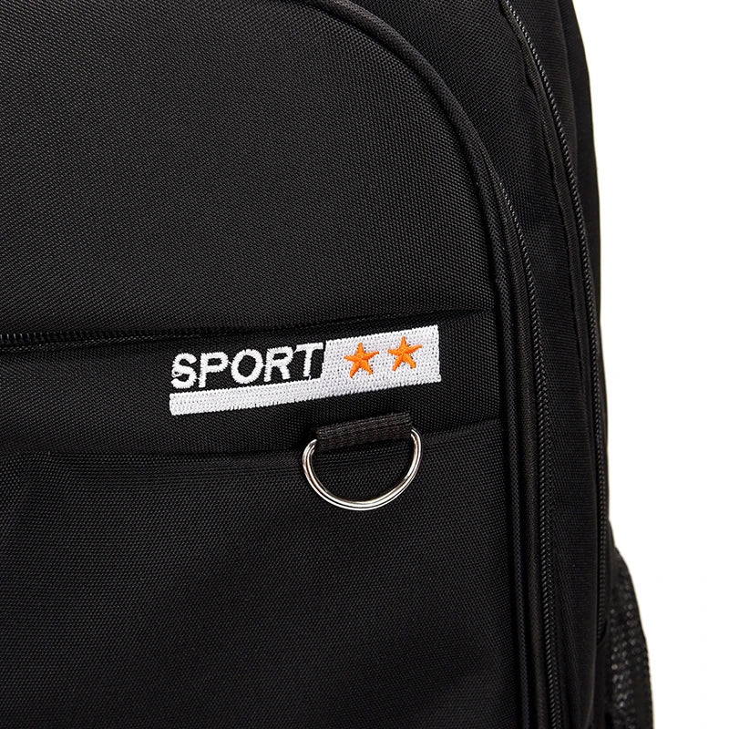 Minimalist Large Capacity Backpacks Men's Waterproof Oxford Commute School Backpack Business Casual Multiple Pockets Travel Bag