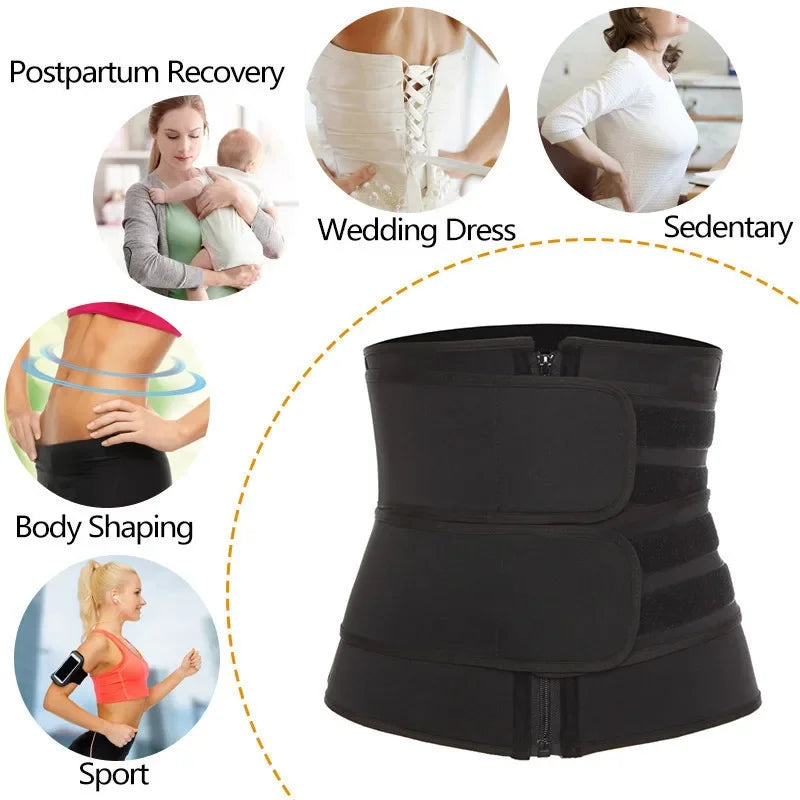1pc Waist Trainer Slimming Body Shaper Loss Fat Burning