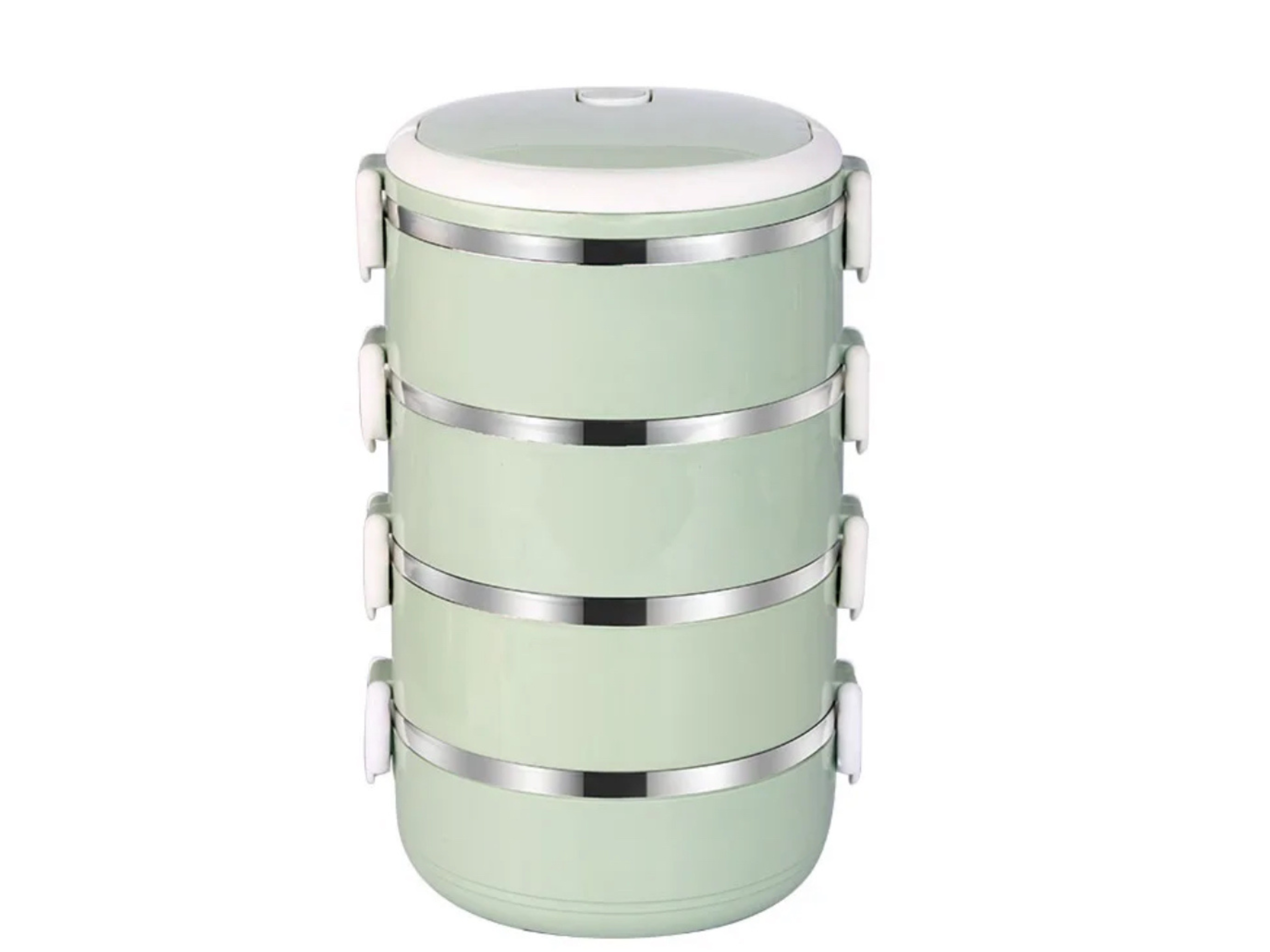 Portable Stainless Steel Thermal Lunch Box – 1/3 Layer