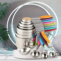 Stainless Steel Measuring Cup & Spoon Set