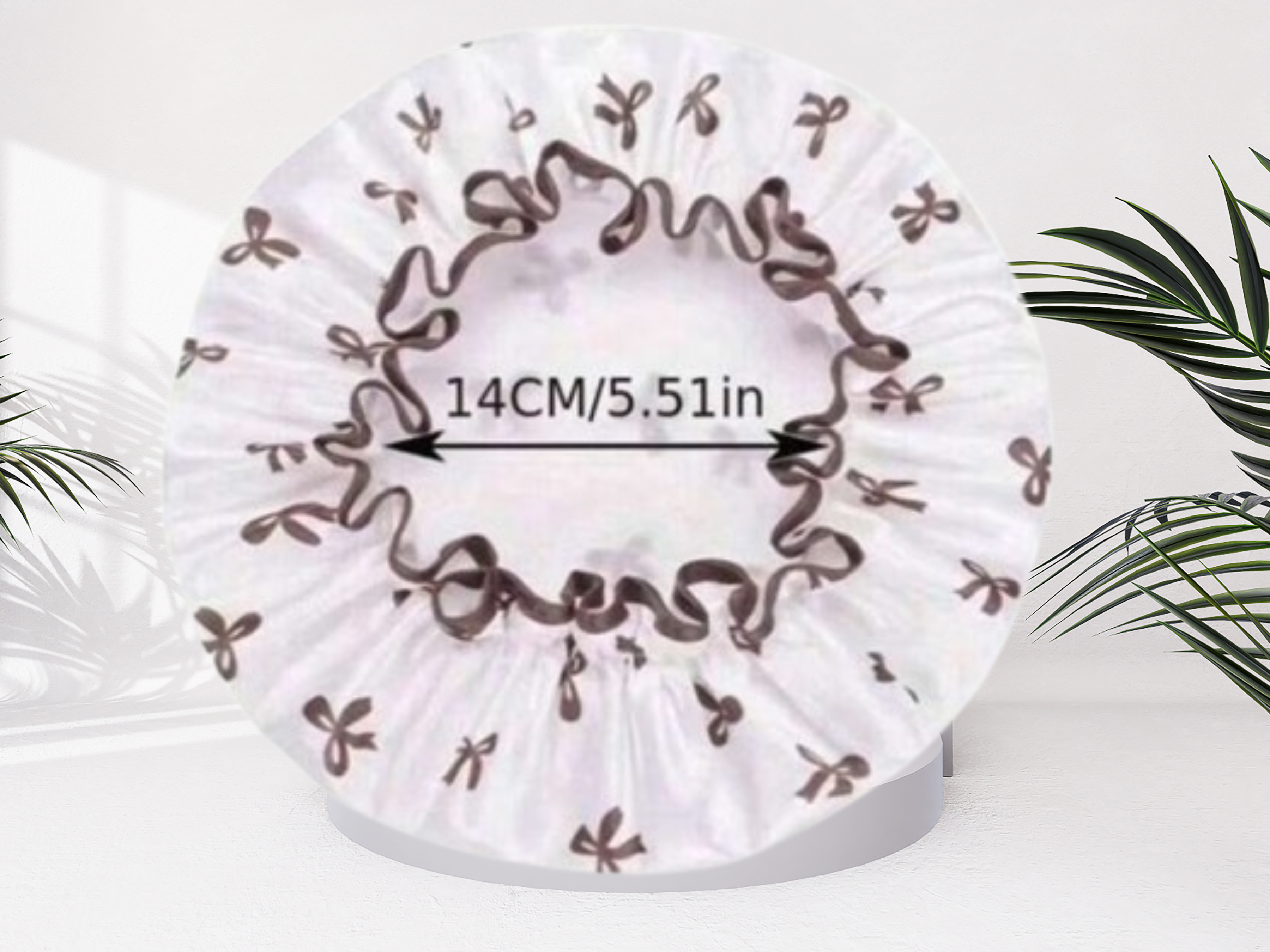 3 Double Layer Shower Cap For Daily Use