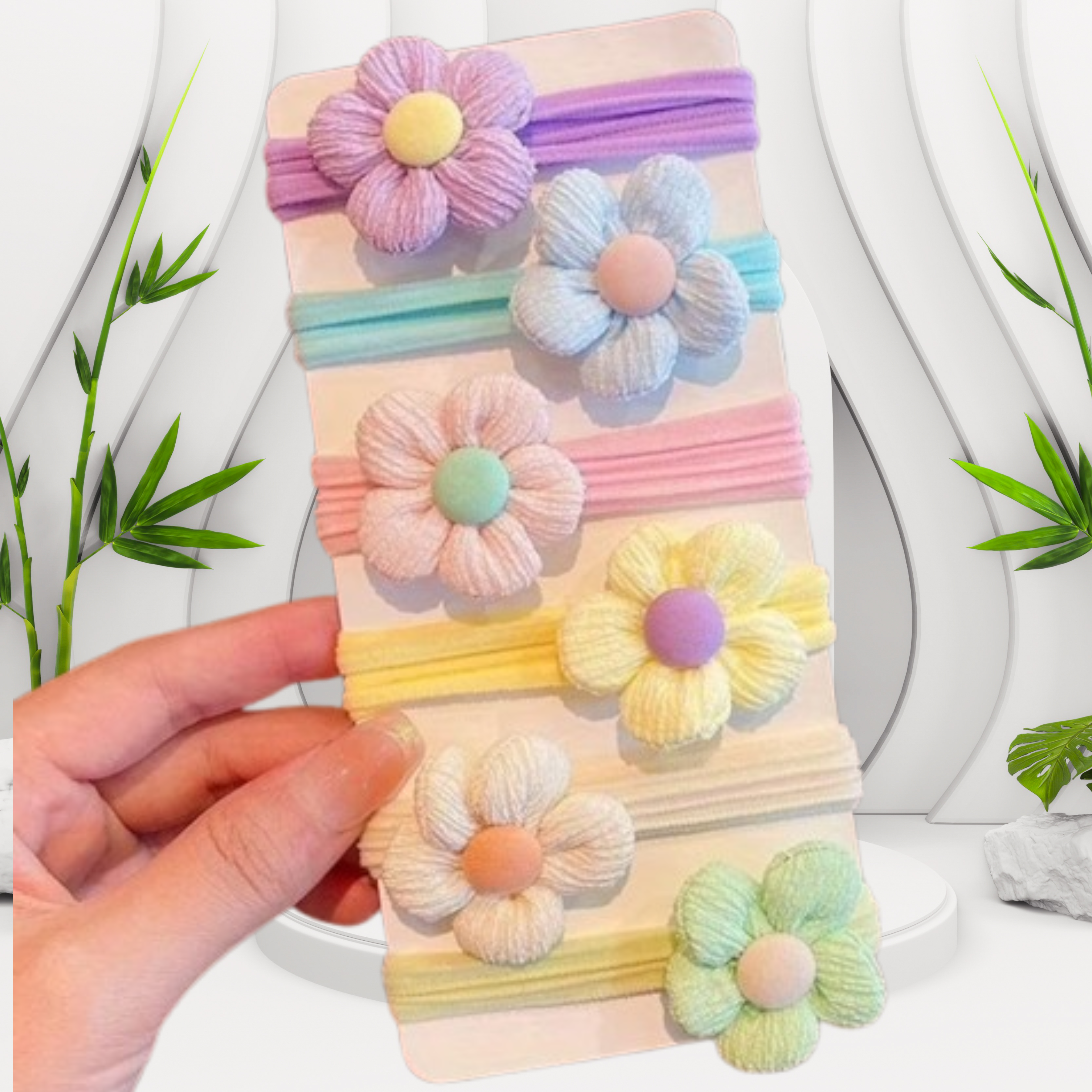 Baby Girls’ Flower Headband (1 Pack)