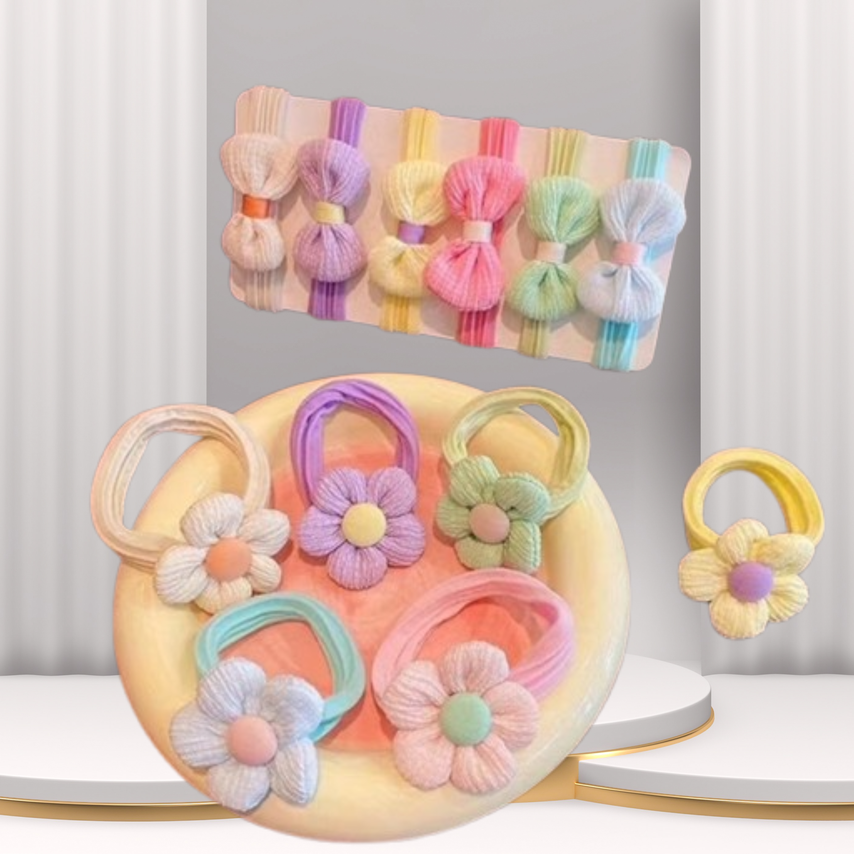 Baby Girls’ Flower Headband (1 Pack)