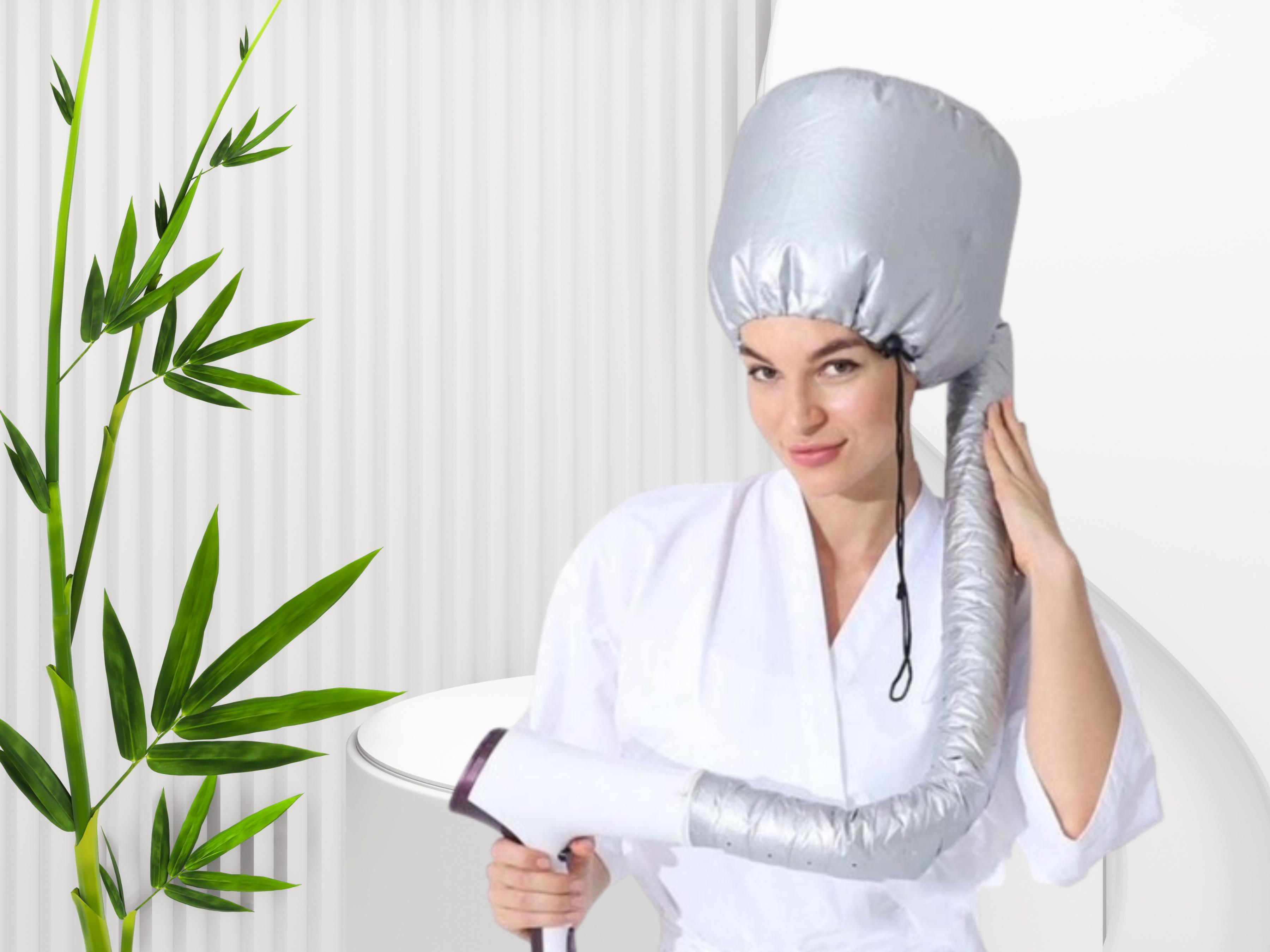 Portable Soft Hair Dryer Bonnet for Women