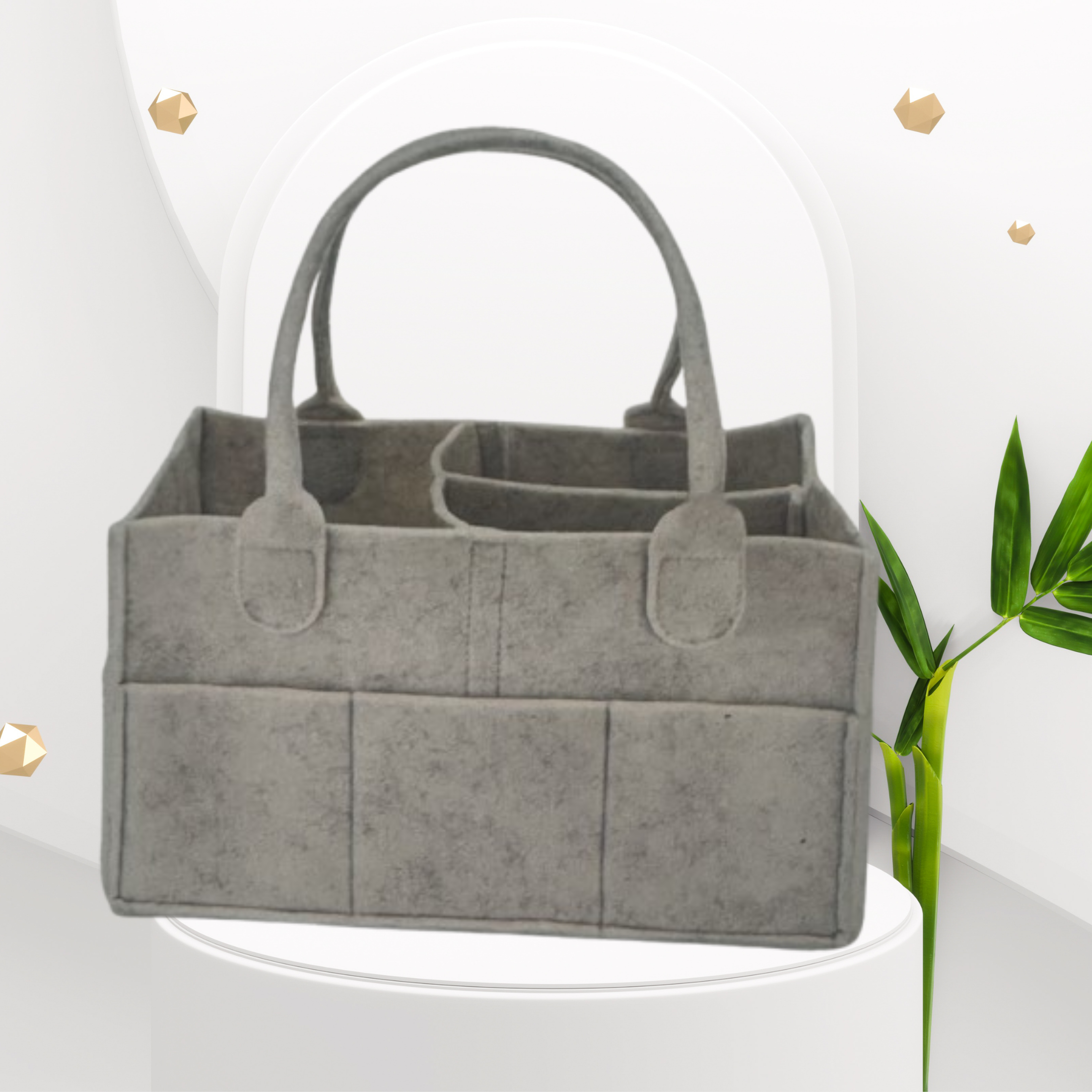 FRANBORA™ Baby Diaper Caddy – Wipes & Nappy Organizer