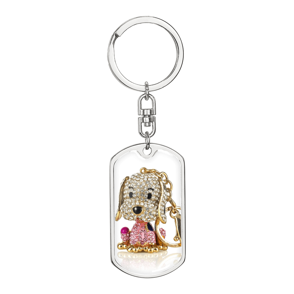 This patent-pending jewelry is made of High-quality surgical steel with an 18k