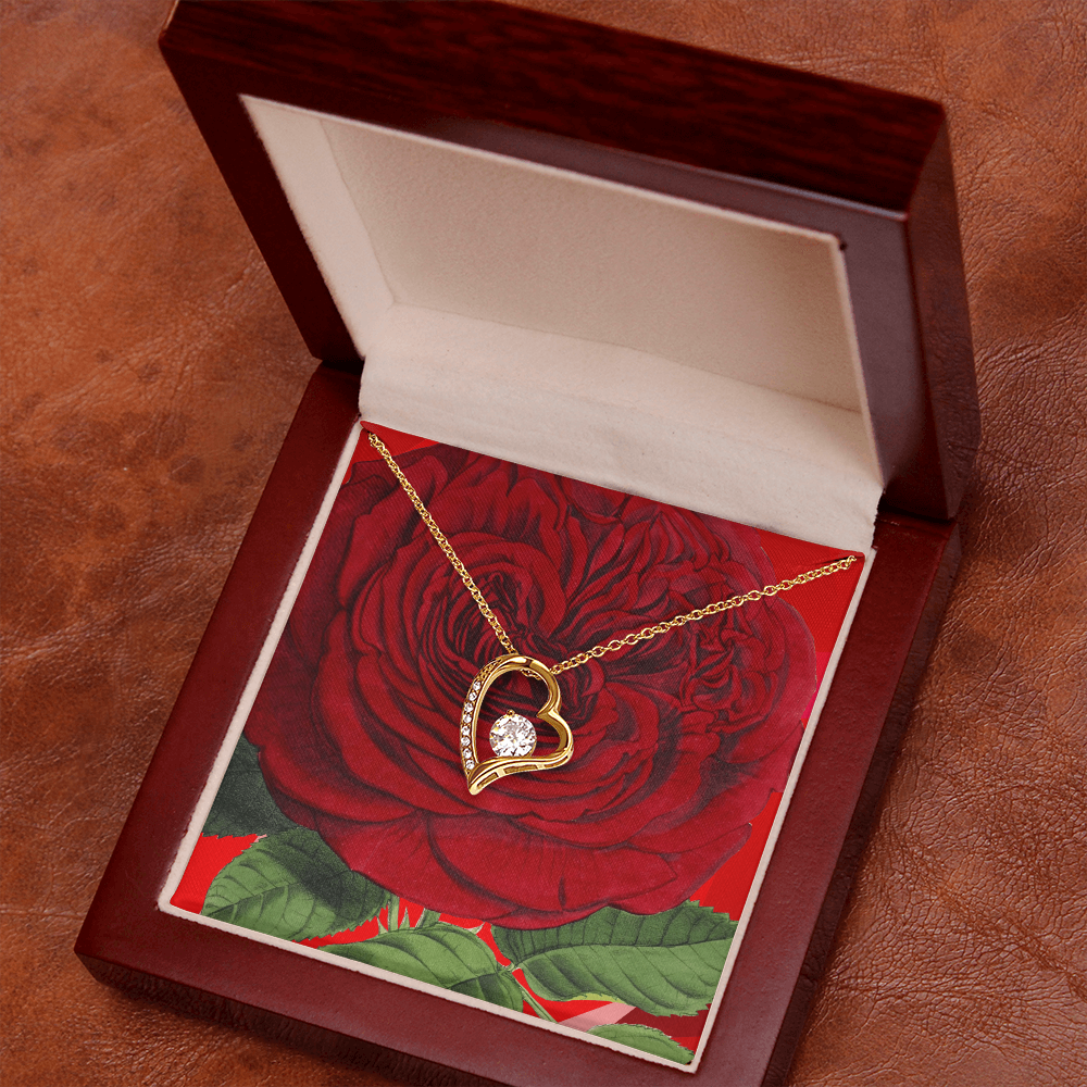 “Timeless Heart Pendant – A Classic Expression of Love”