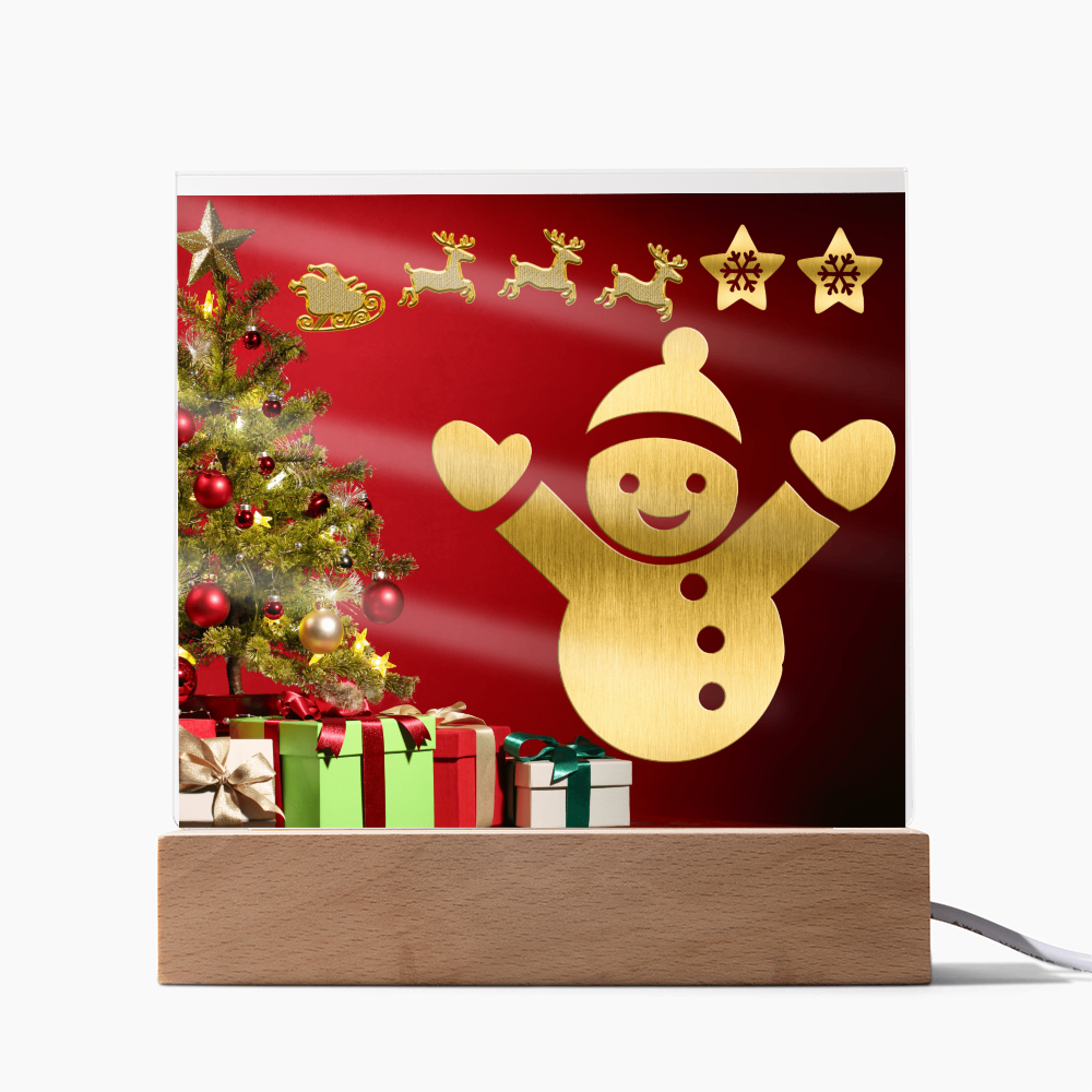 “Handcrafted Acrylic Plaque – Stylish Room Decoration”