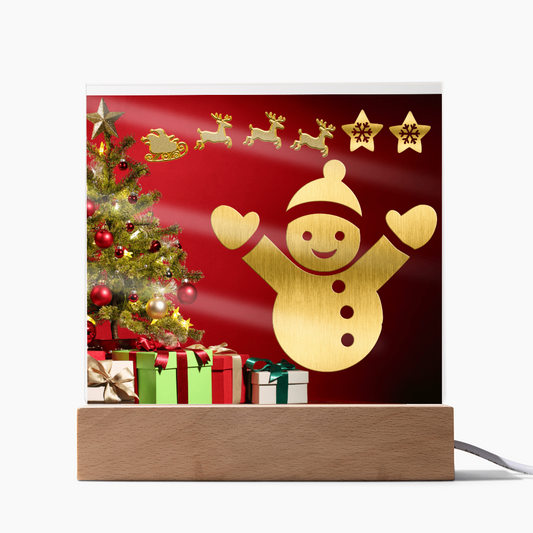 “Handcrafted Acrylic Plaque – Stylish Room Decoration”