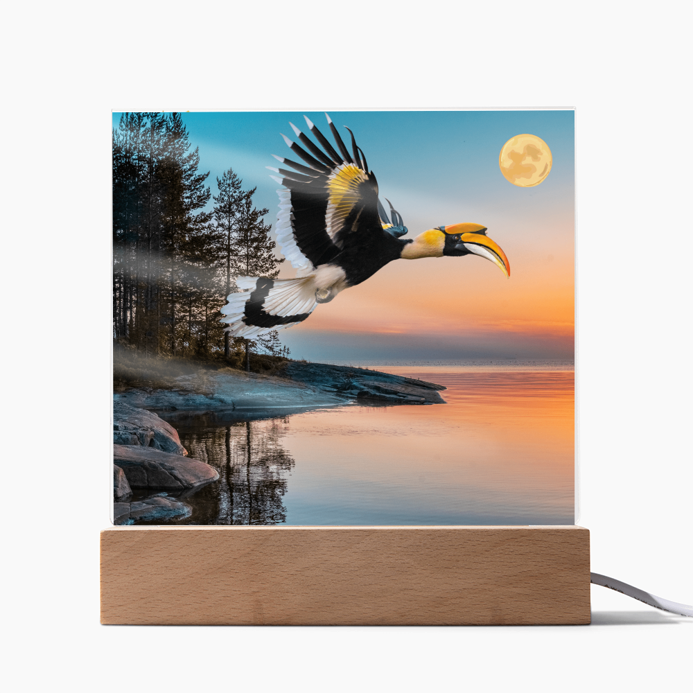 "Beautiful Acrylic Plaque – Stylish Room Decoration"