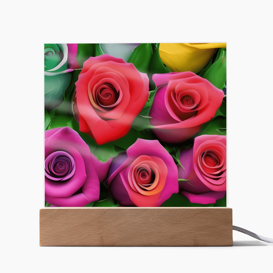 “beautiful  vibrantly printed Flower design for special occasion"