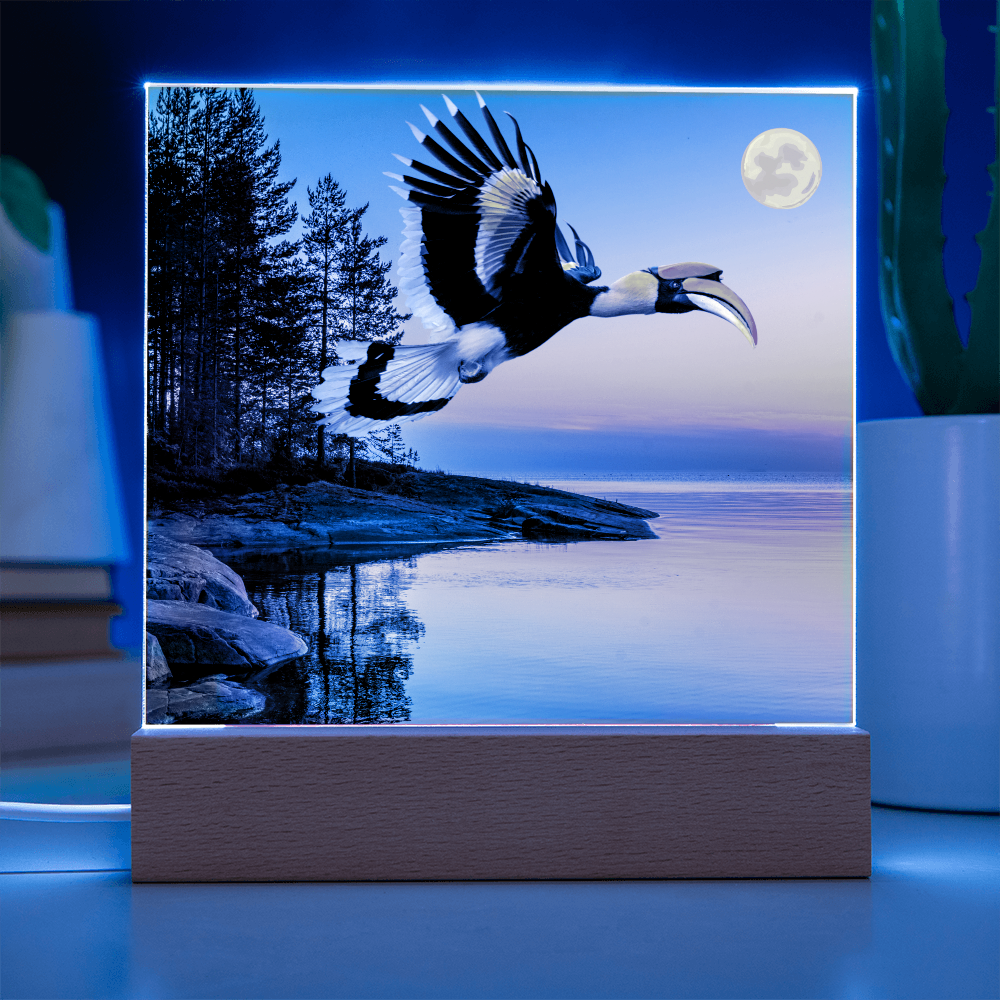 "Beautiful Acrylic Plaque – Stylish Room Decoration"