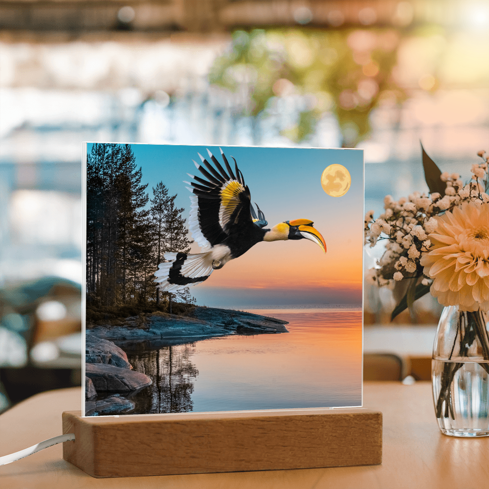 "Beautiful Acrylic Plaque – Stylish Room Decoration"