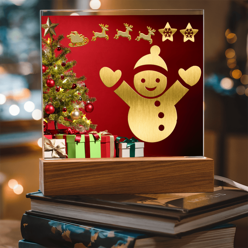 “Handcrafted Acrylic Plaque – Stylish Room Decoration”