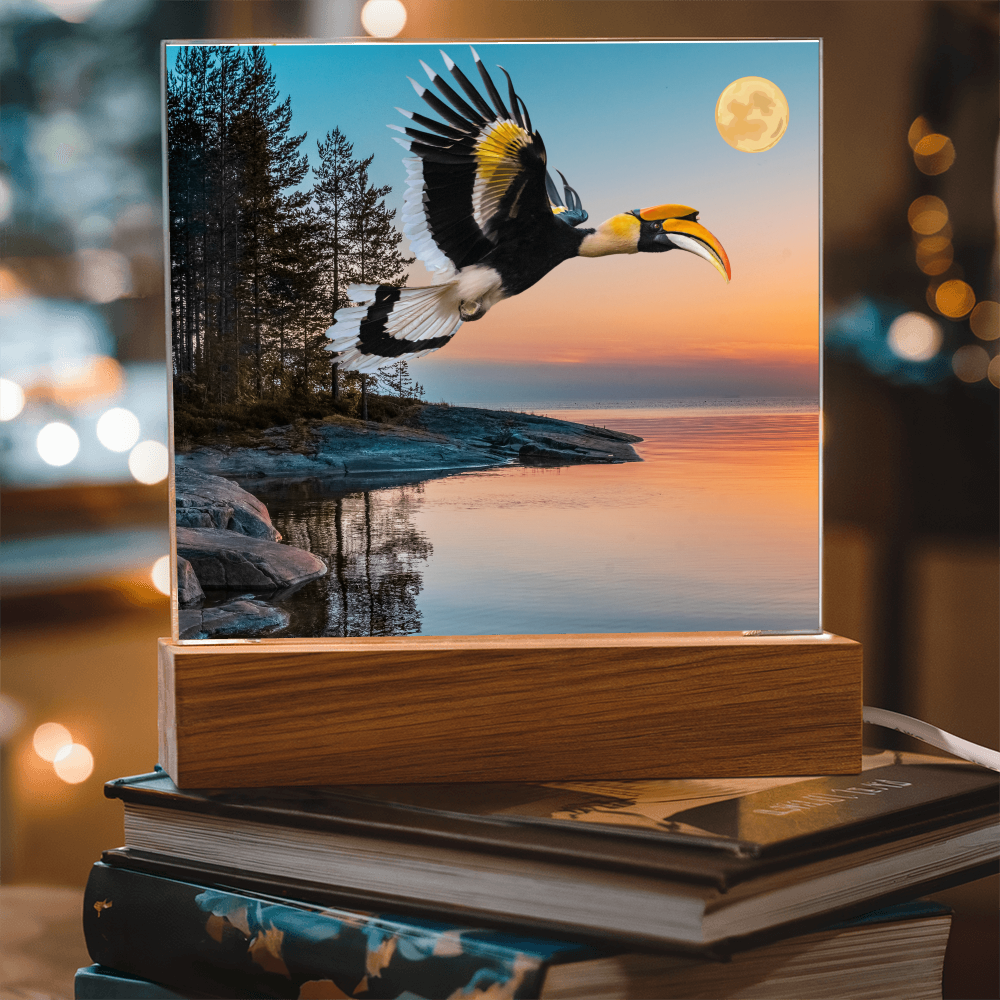 "Beautiful Acrylic Plaque – Stylish Room Decoration"