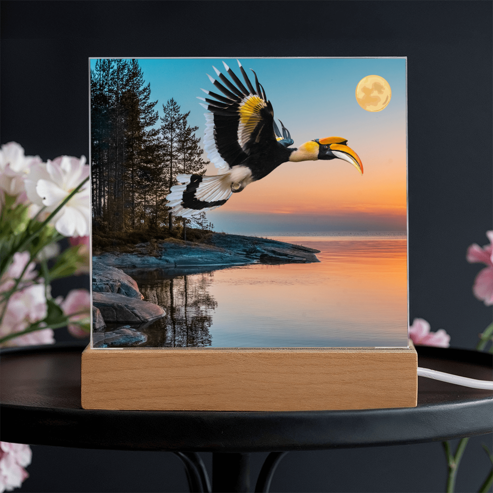 "Beautiful Acrylic Plaque – Stylish Room Decoration"