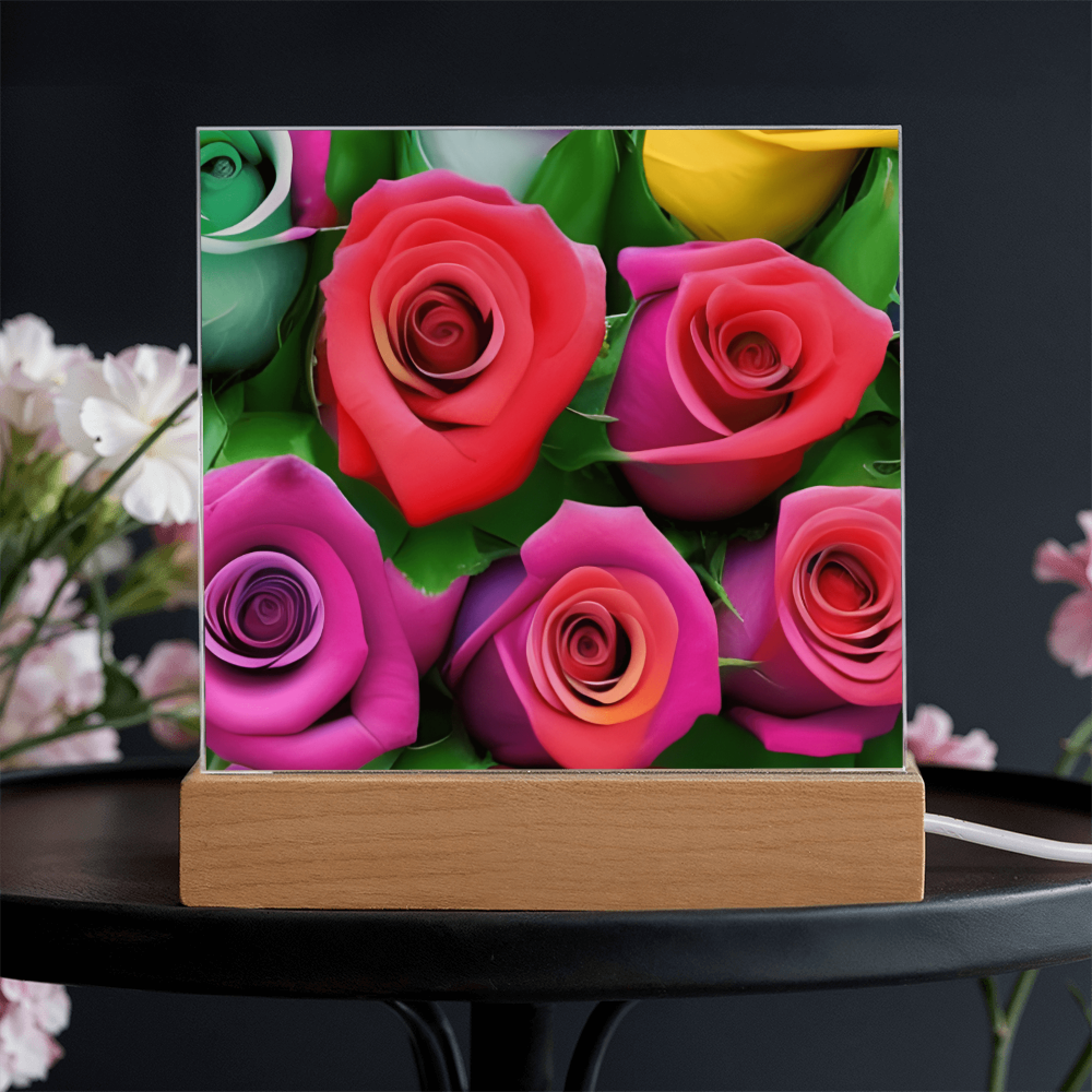 “beautiful  vibrantly printed Flower design for special occasion"