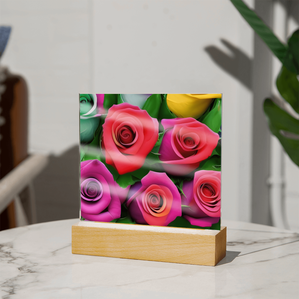 “beautiful  vibrantly printed Flower design for special occasion"