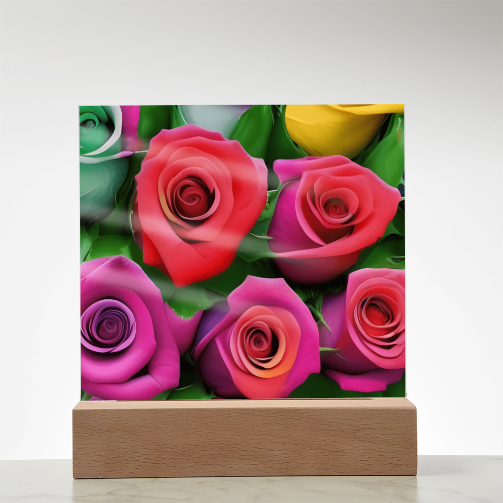 “beautiful  vibrantly printed Flower design for special occasion"