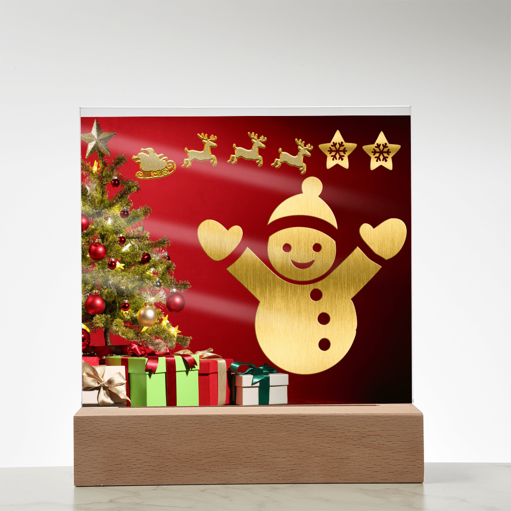 “Handcrafted Acrylic Plaque – Stylish Room Decoration”