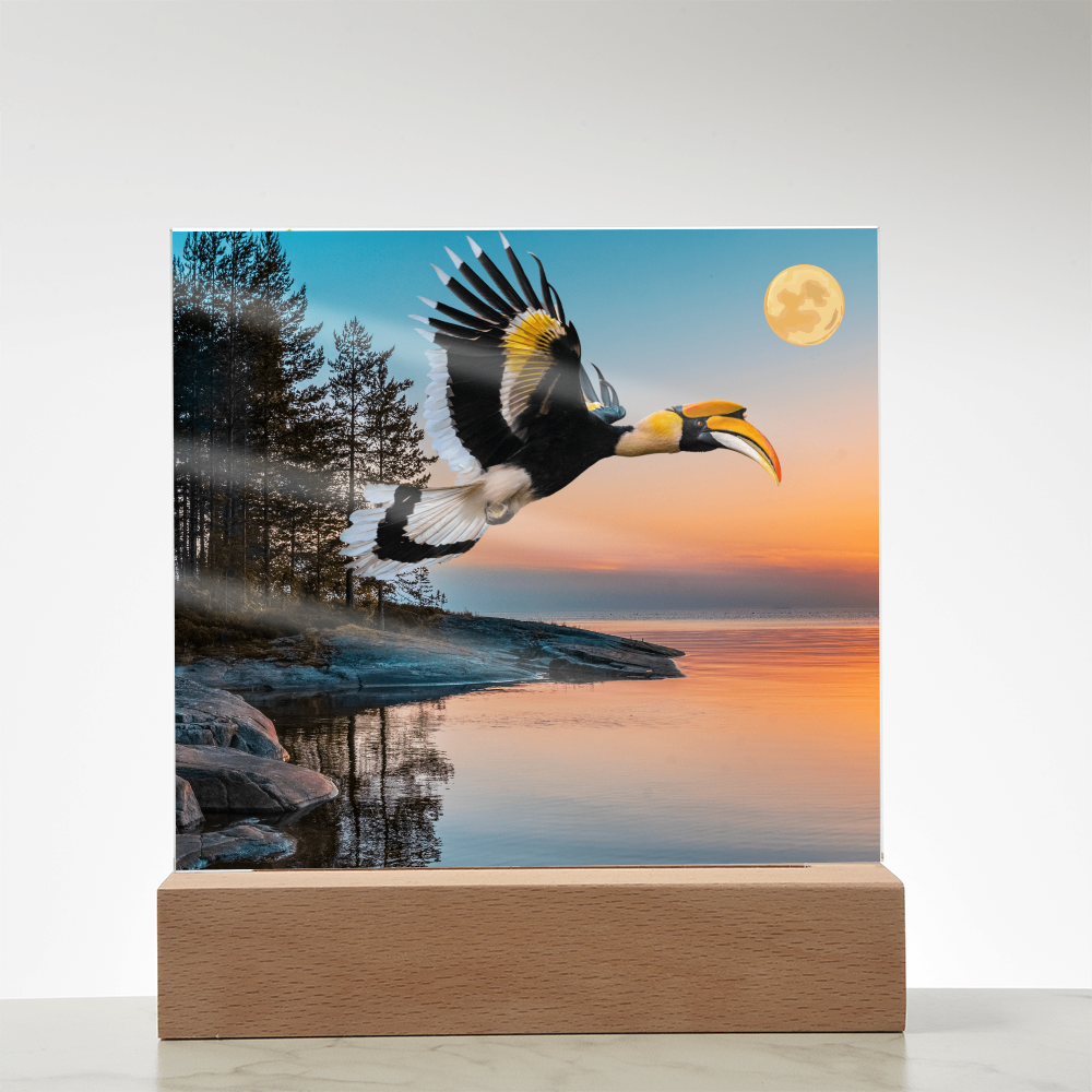 "Beautiful Acrylic Plaque – Stylish Room Decoration"