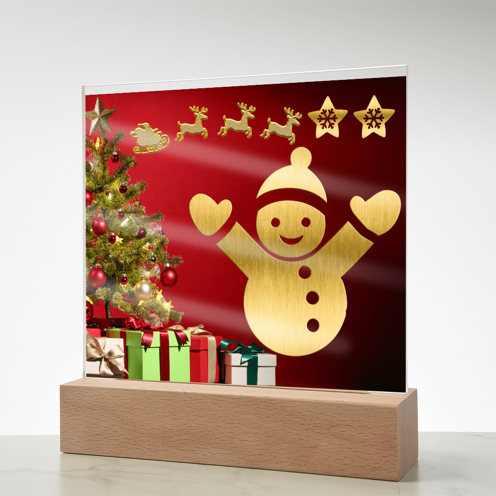 “Handcrafted Acrylic Plaque – Stylish Room Decoration”