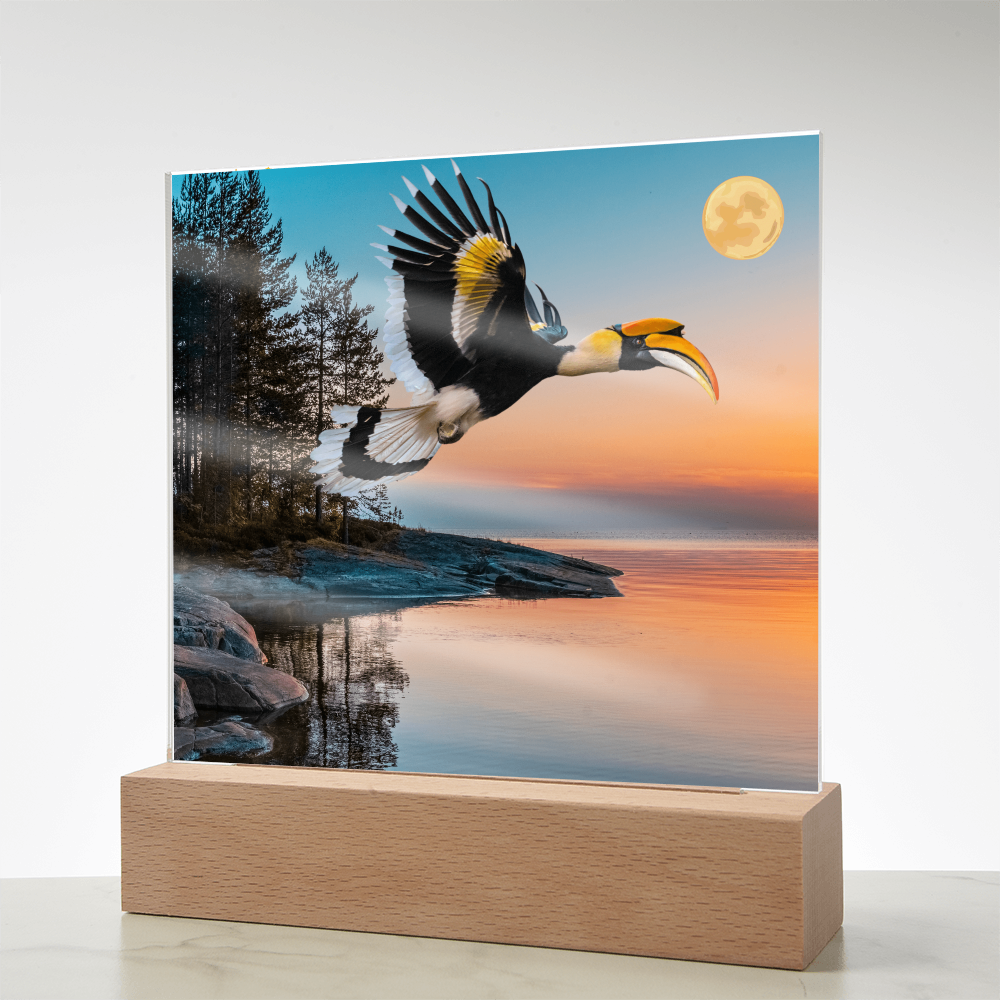 "Beautiful Acrylic Plaque – Stylish Room Decoration"