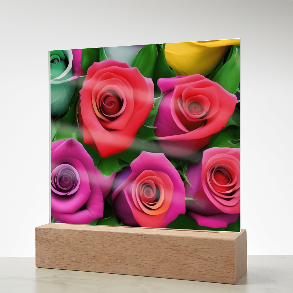 “beautiful  vibrantly printed Flower design for special occasion"