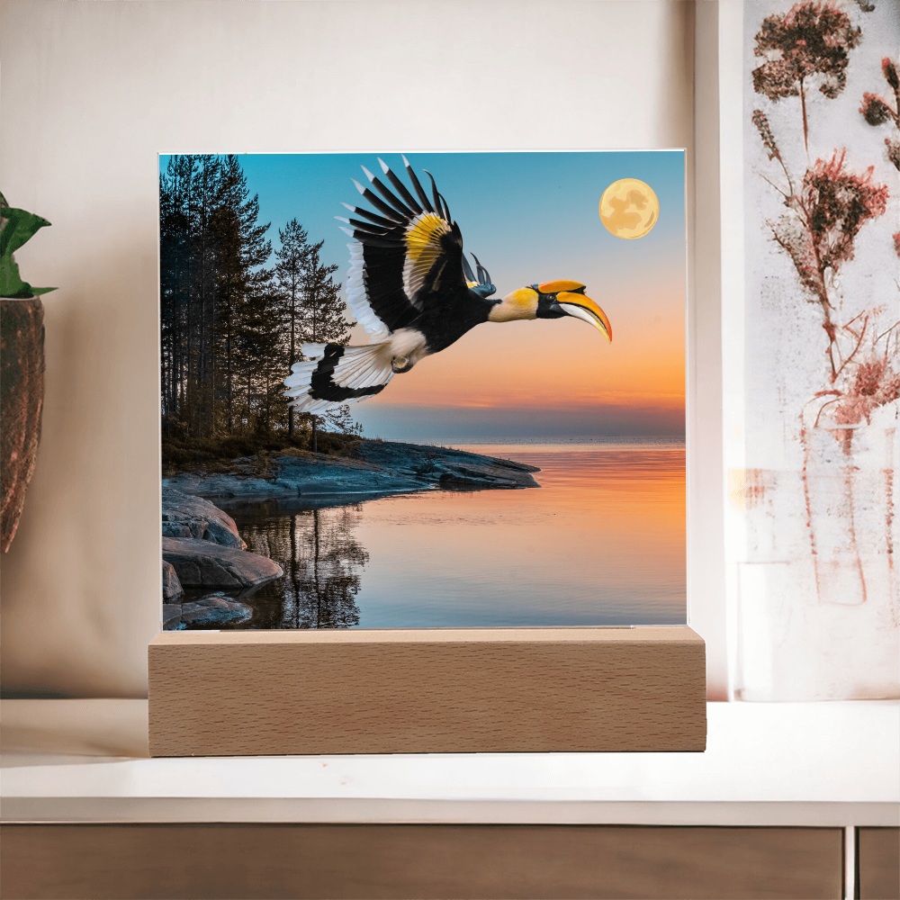 "Beautiful Acrylic Plaque – Stylish Room Decoration"