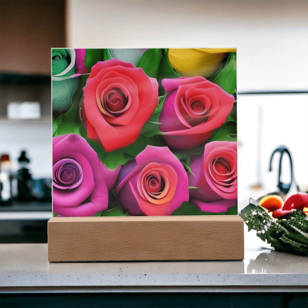 “beautiful  vibrantly printed Flower design for special occasion"