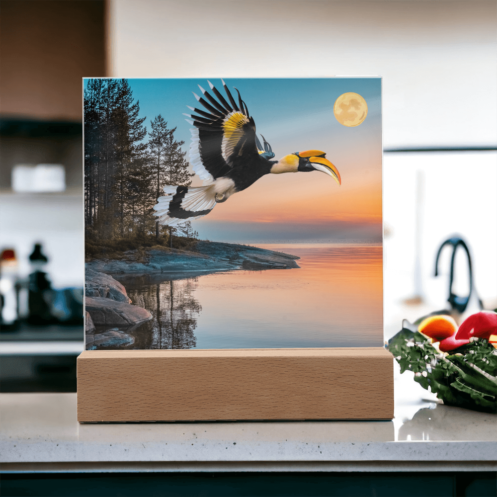 "Beautiful Acrylic Plaque – Stylish Room Decoration"