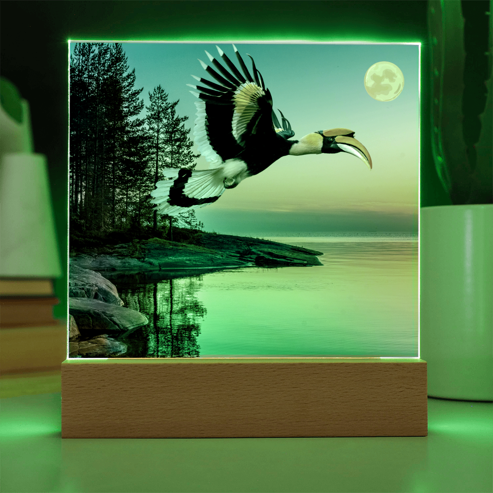 "Beautiful Acrylic Plaque – Stylish Room Decoration"