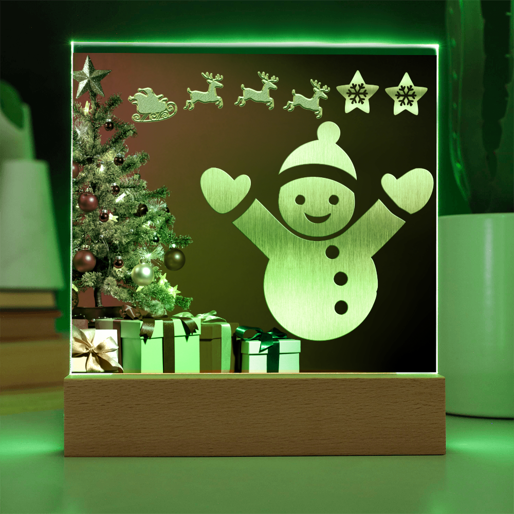 “Handcrafted Acrylic Plaque – Stylish Room Decoration”