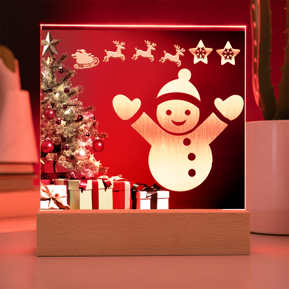 “Handcrafted Acrylic Plaque – Stylish Room Decoration”