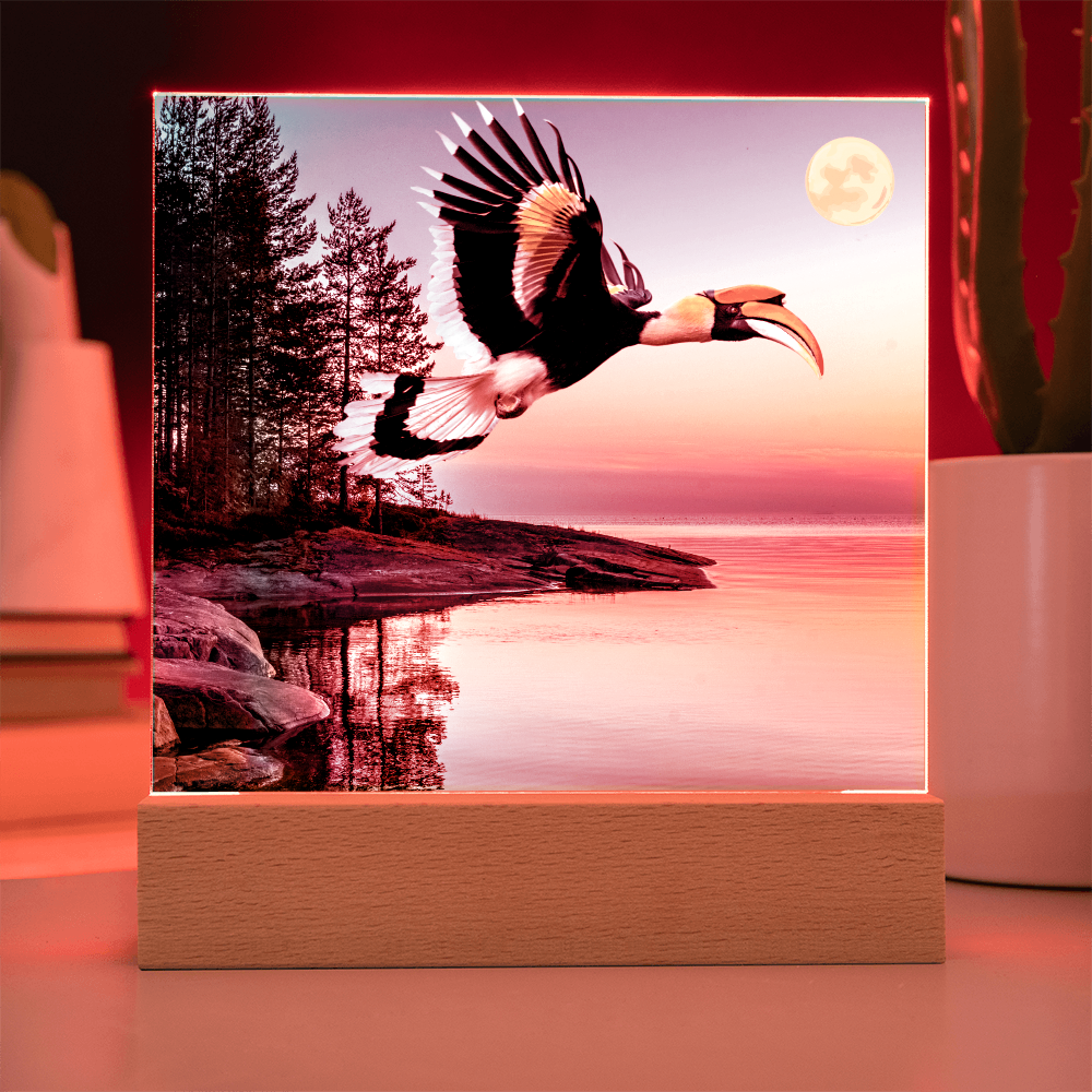 "Beautiful Acrylic Plaque – Stylish Room Decoration"