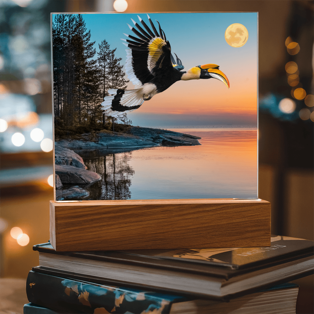 "Beautiful Acrylic Plaque – Stylish Room Decoration"