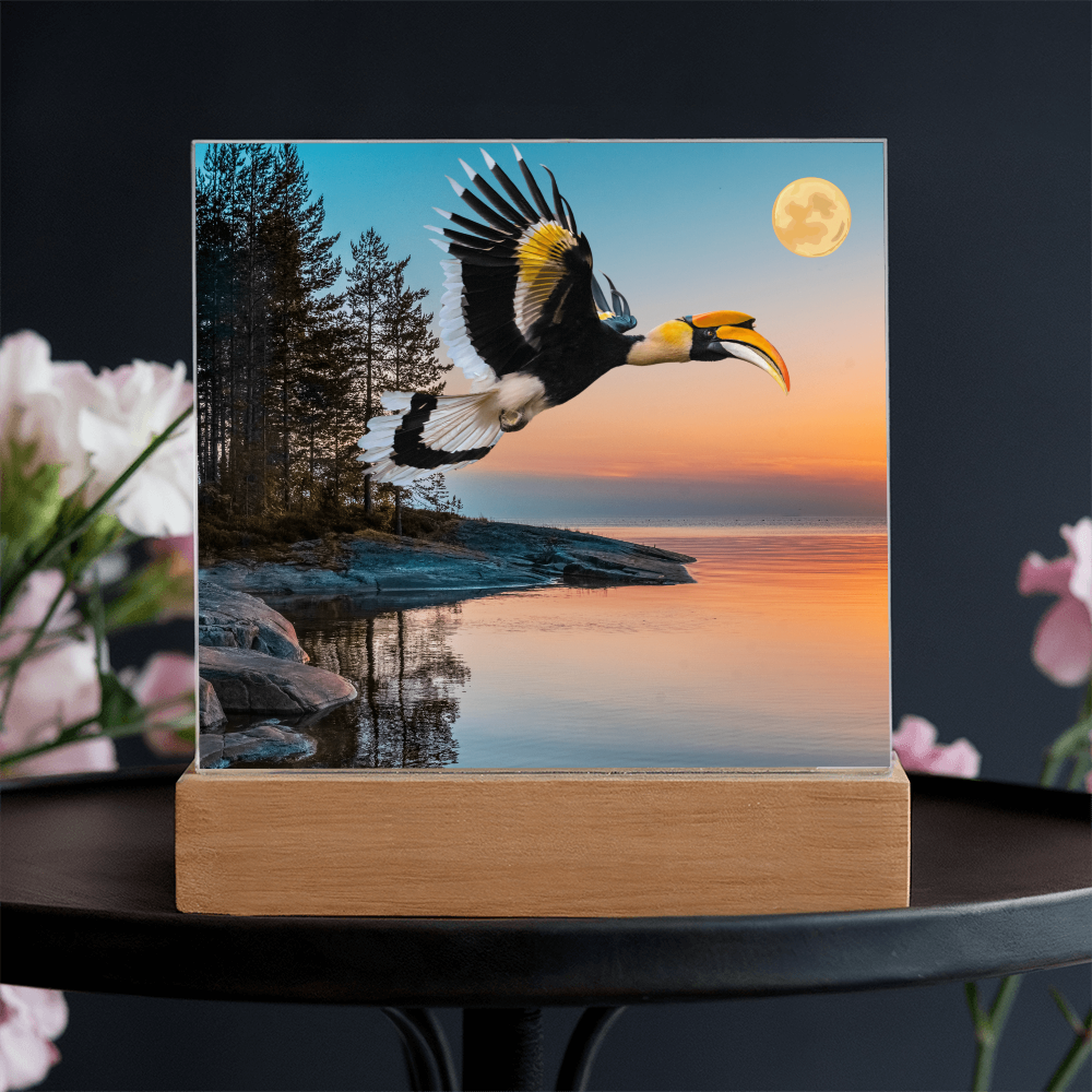 "Beautiful Acrylic Plaque – Stylish Room Decoration"