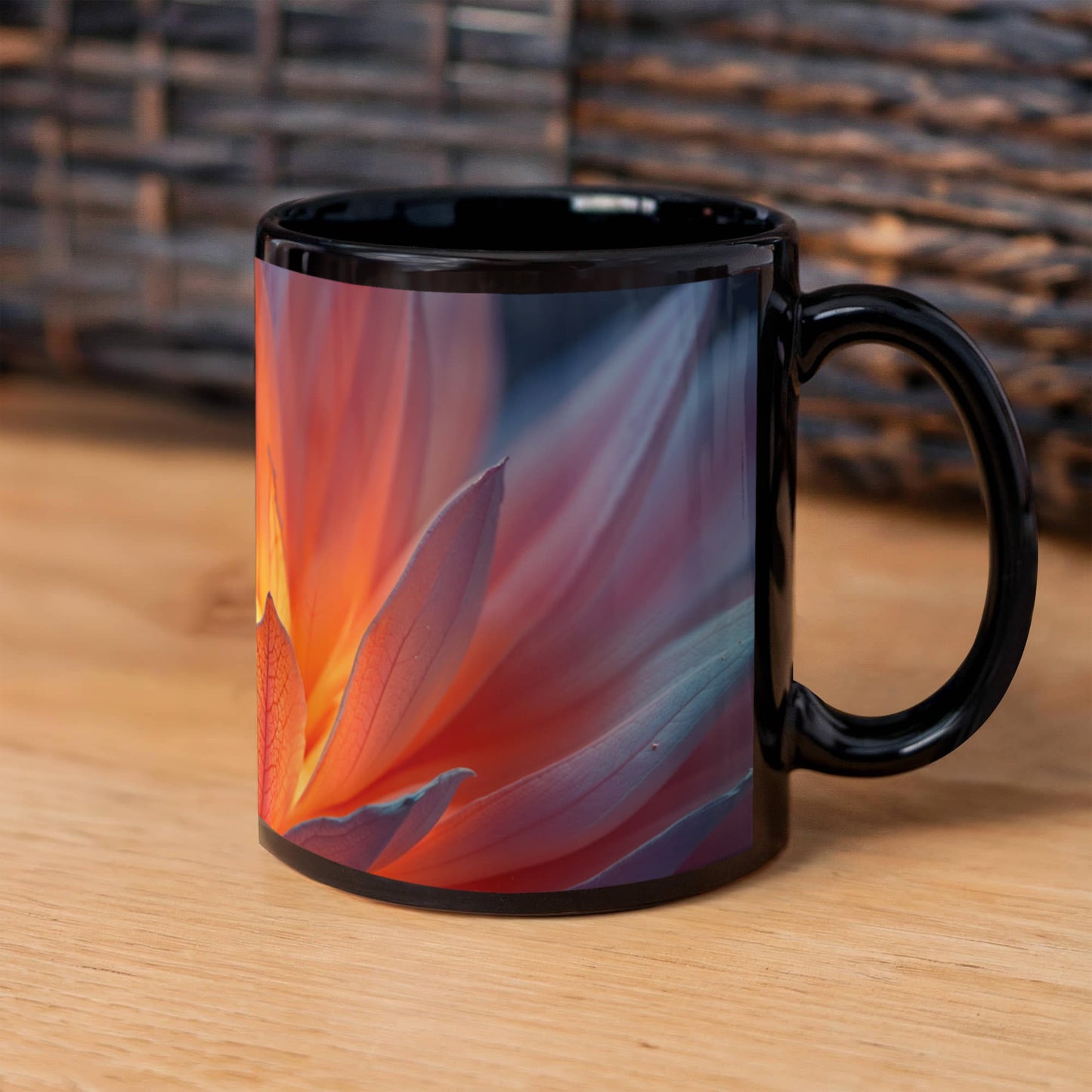 Custom Ceramic  Flower Cup Tile – Gift For Any Occasions