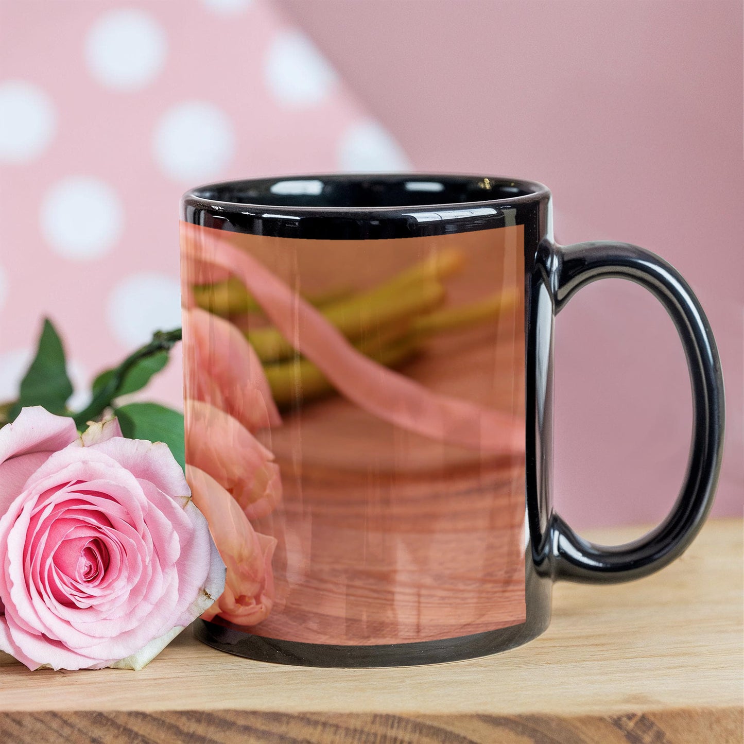 Custom Ceramic  Flower Cup Tile –  Best Gift For Any Oc